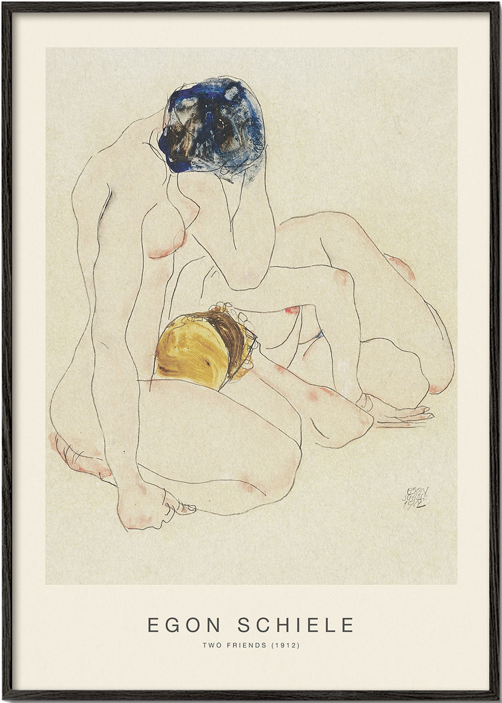 Two Friends (Special Edition) - Egon Schiele