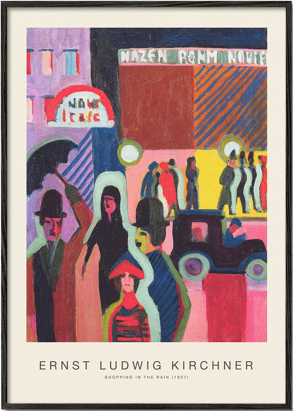 Shopping in the Rain (Special Edition) - Ernst Ludwig Kirchner