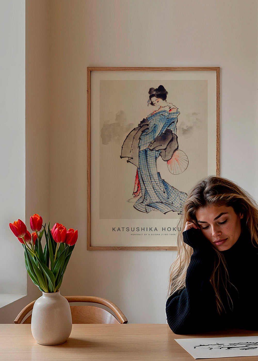 Portrait of a Geisha (Special Edition) - Katsushika Hokusai