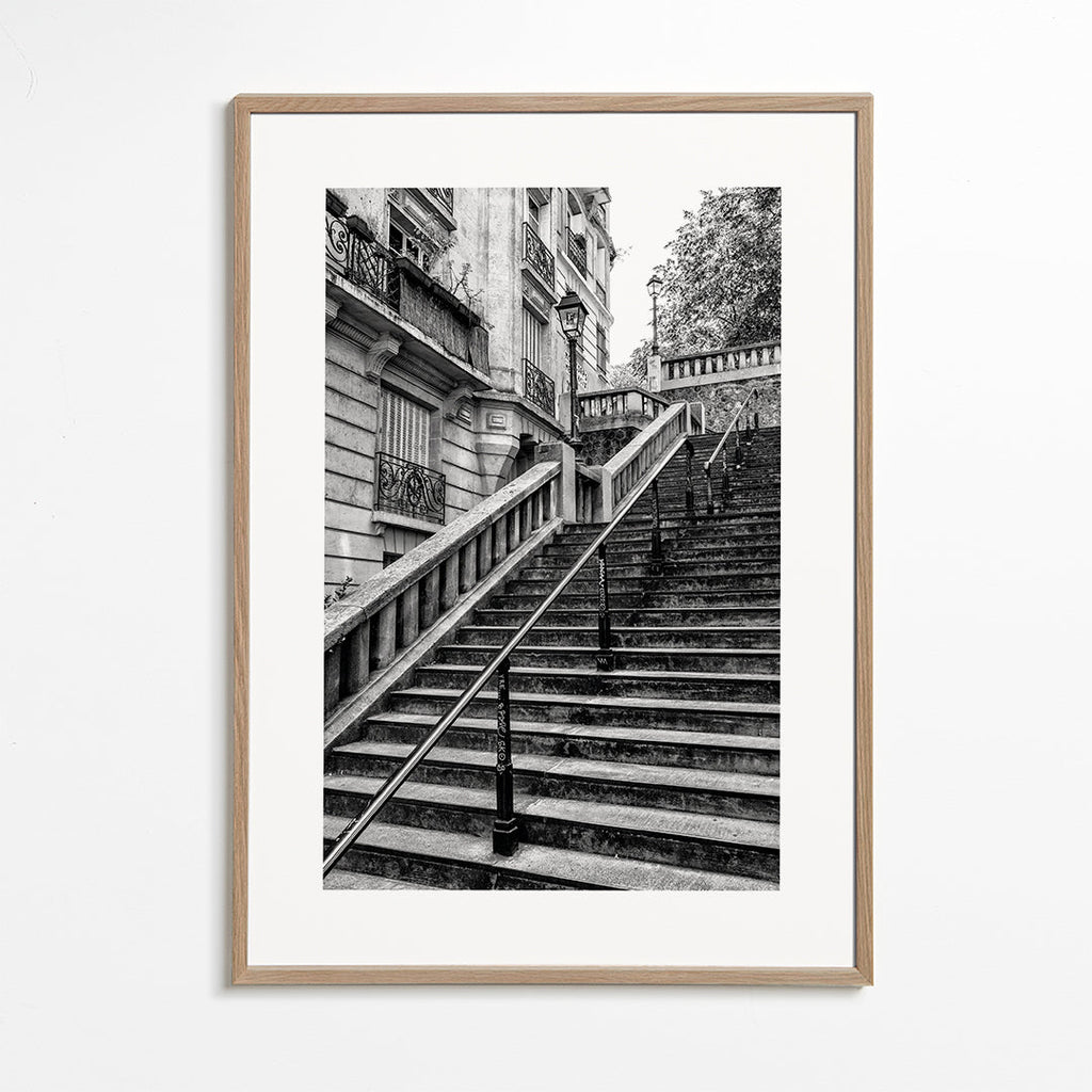 Black Montmartre - Parisian Stair Railing