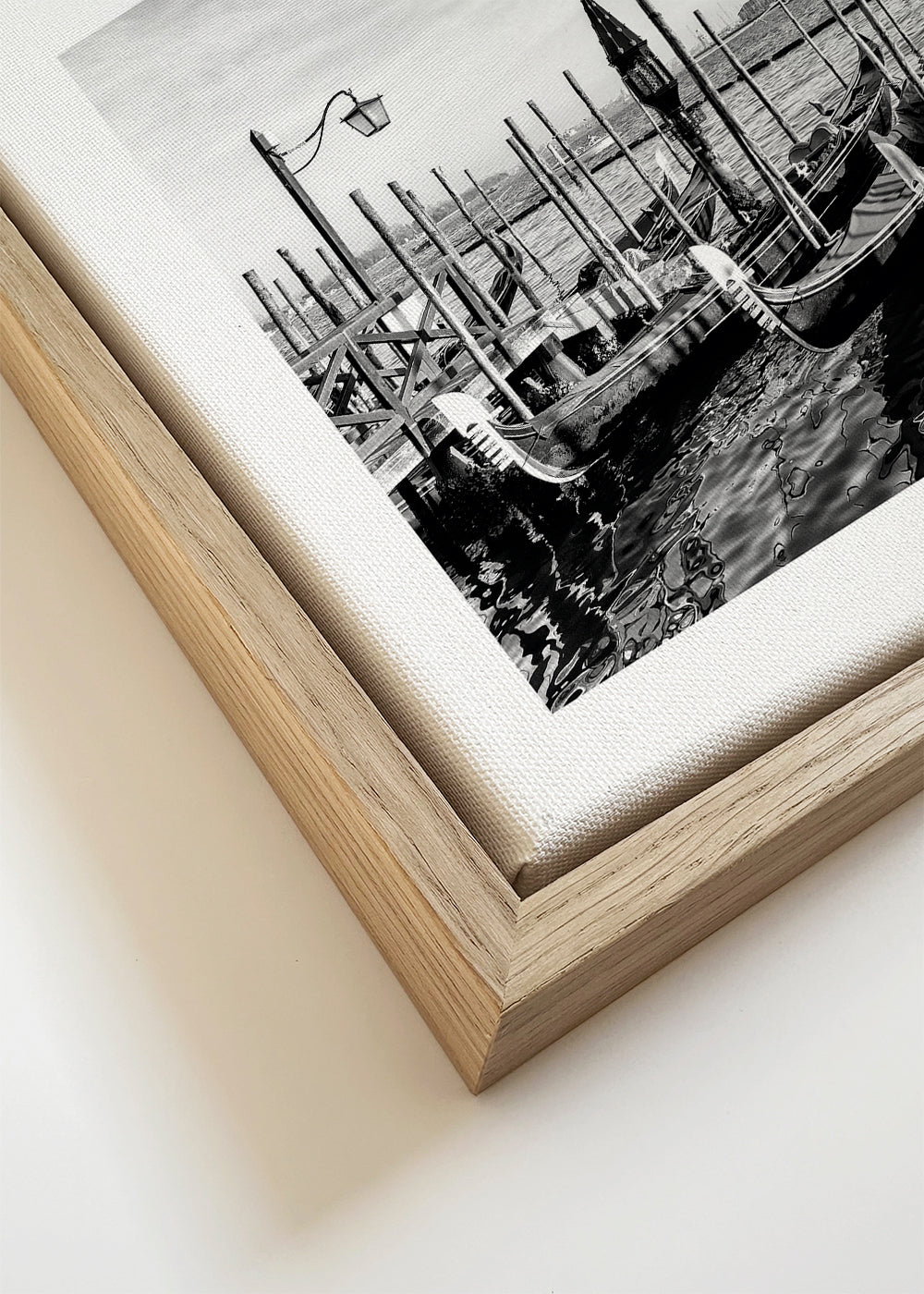 Black Venice - Gondolas for San Giorgio Maggiore