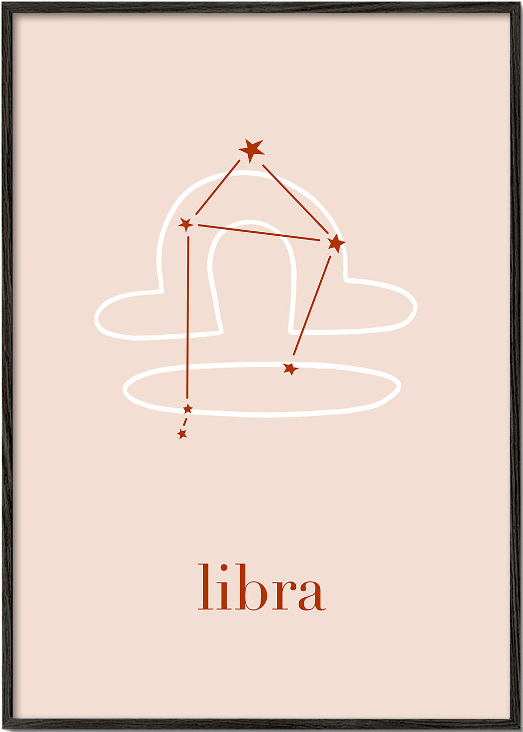 Libra Constellation Blush