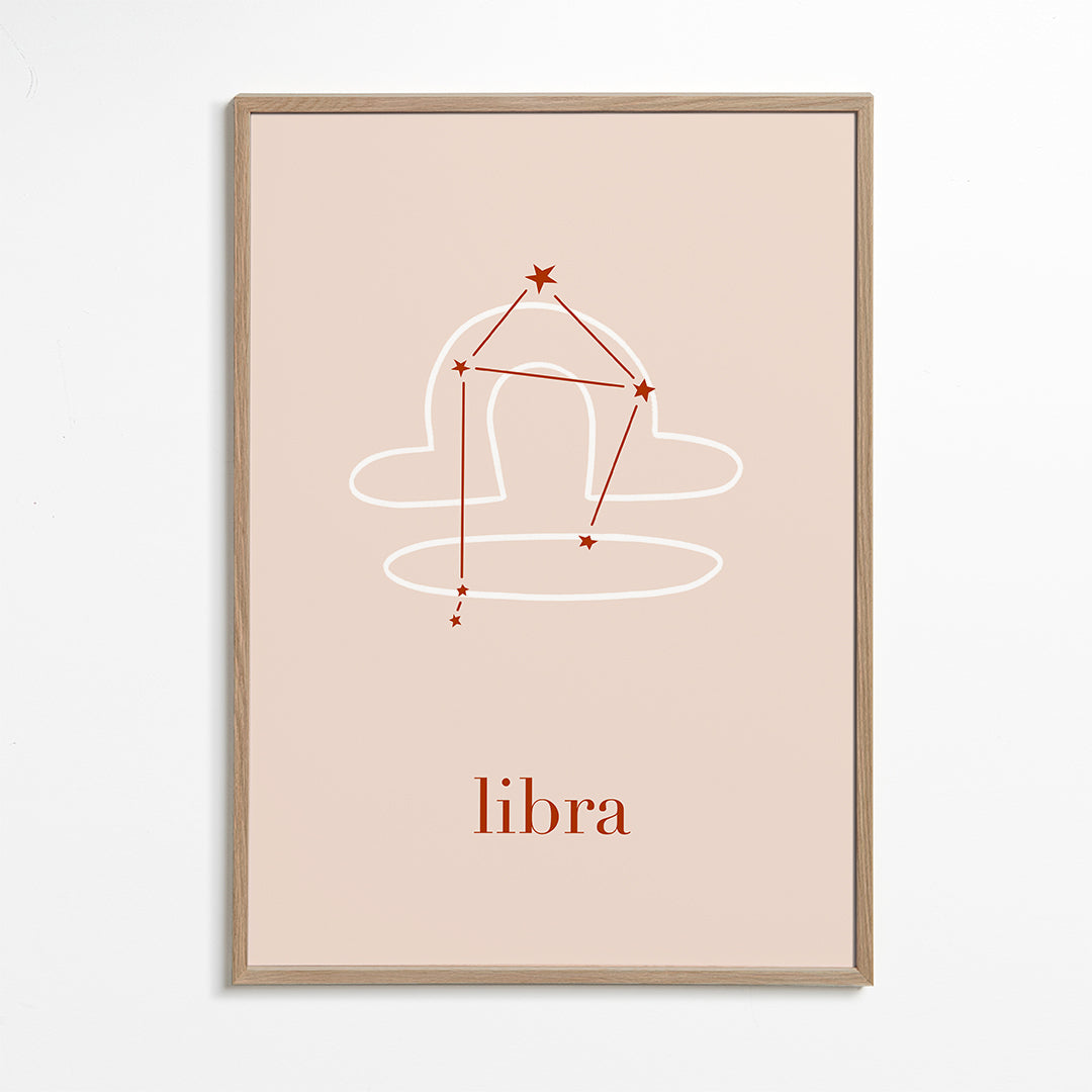 Libra Constellation Blush