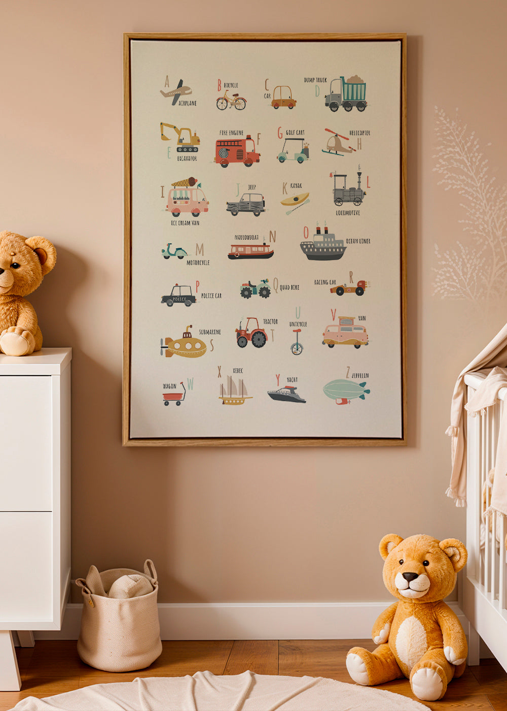 Alphabet transports (English)