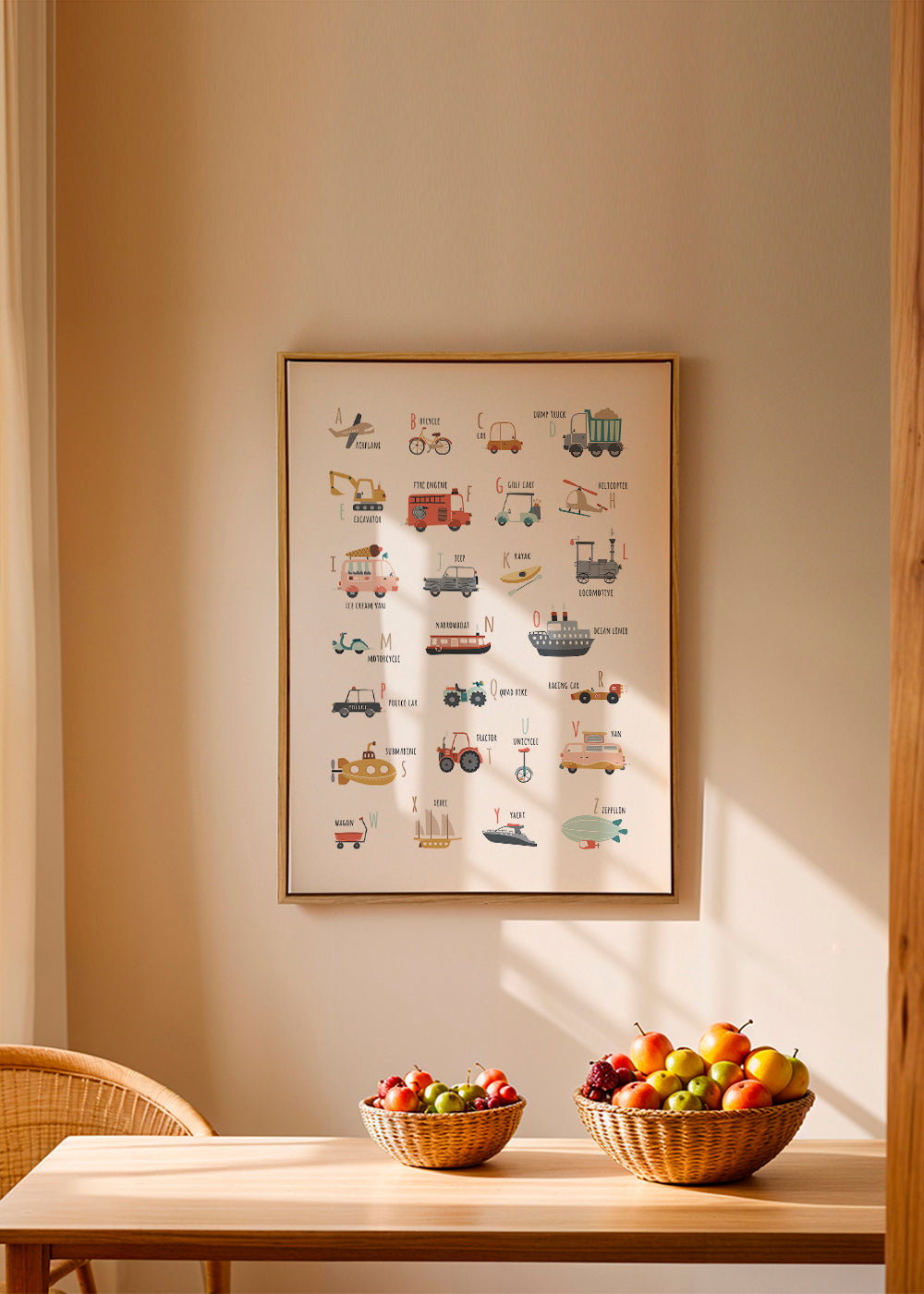 Alphabet transports (English)