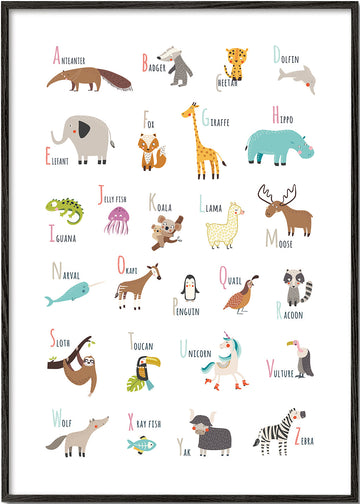 Alphabet Animals (English)