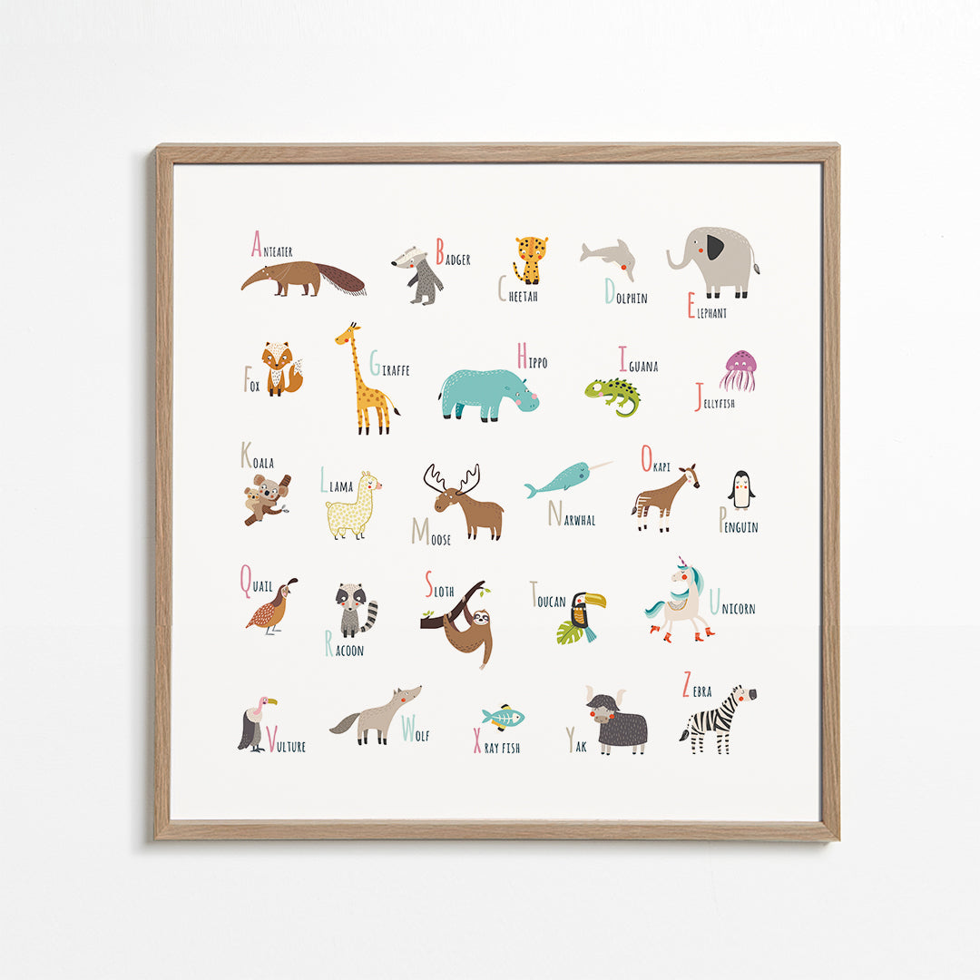 Alphabet Animals (English)