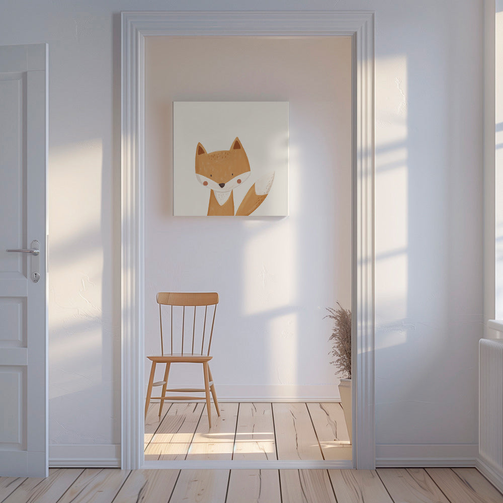 Cute fox illustration