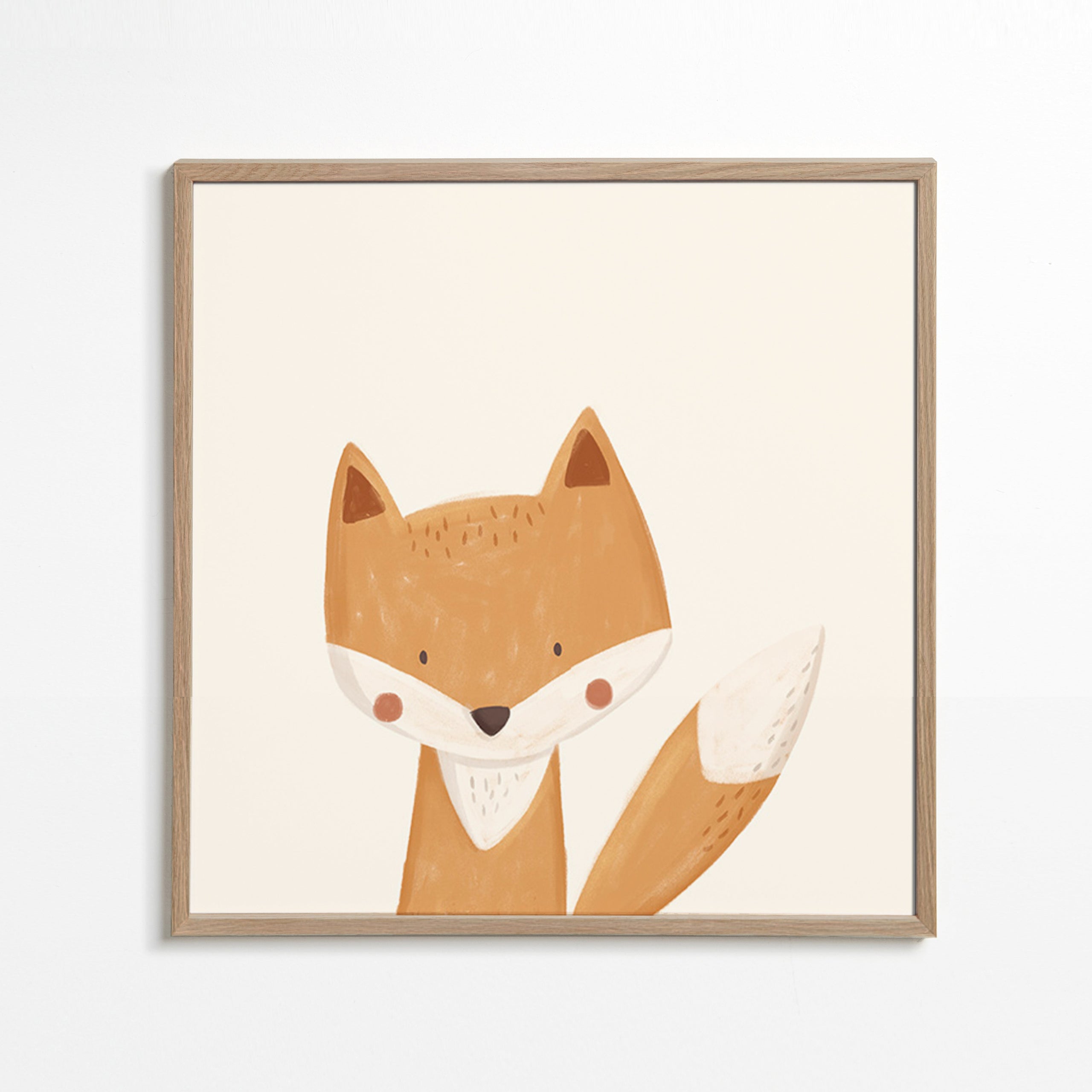 Cute fox illustration