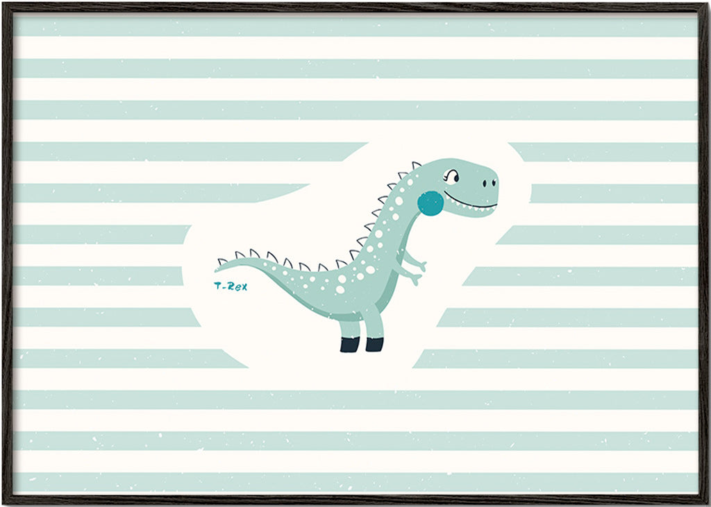 Children's print T-Rex playful