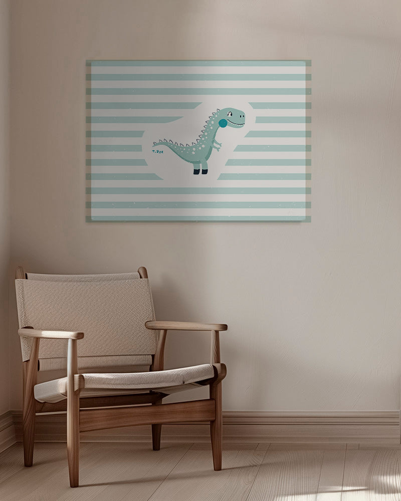 Children's print T-Rex playful
