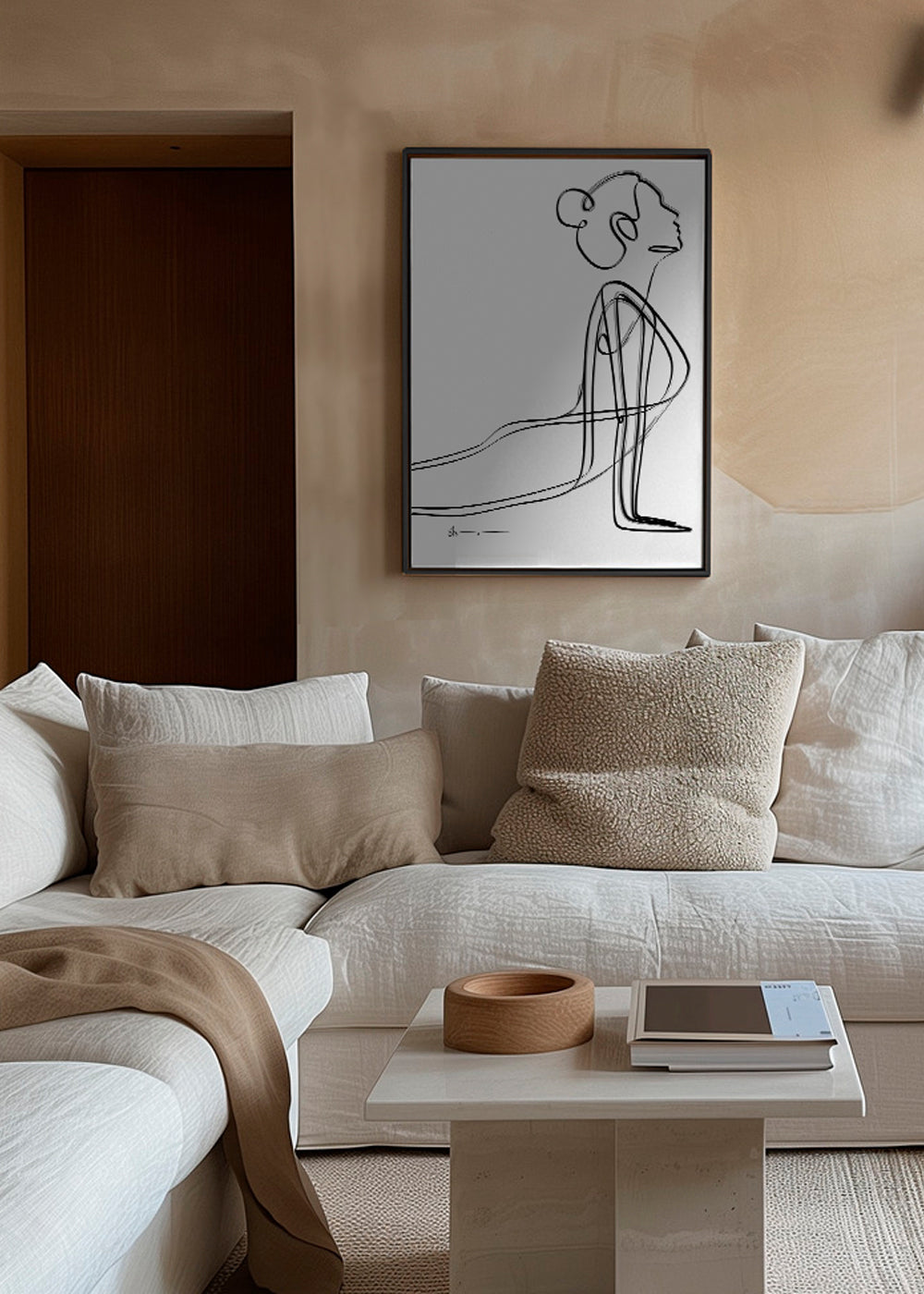 Cobra Pose - Abstract