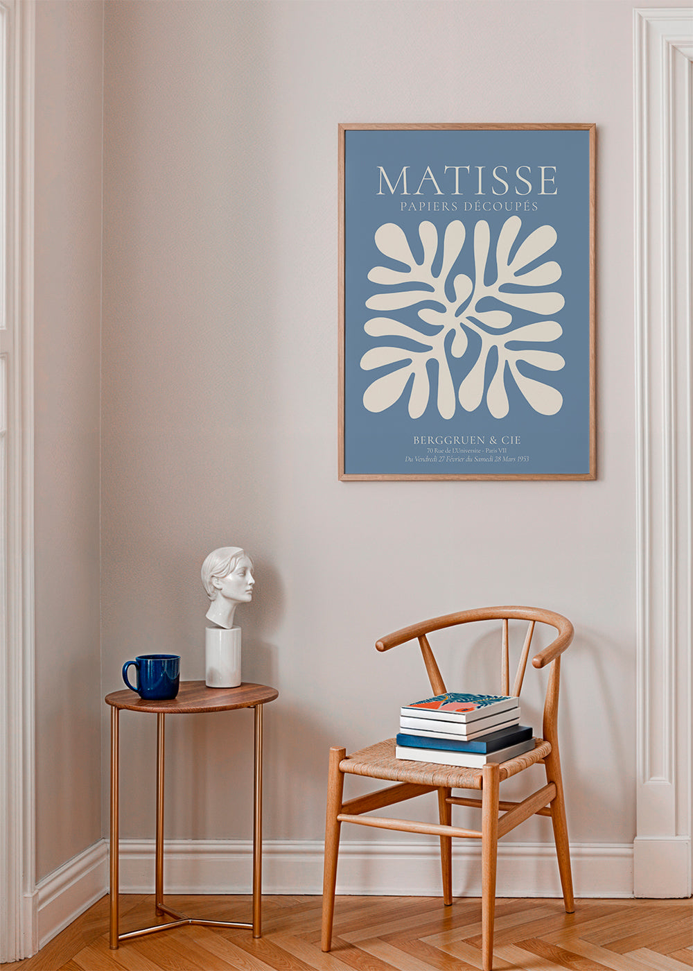 Henri Matisse BLUE papiers decoupes I