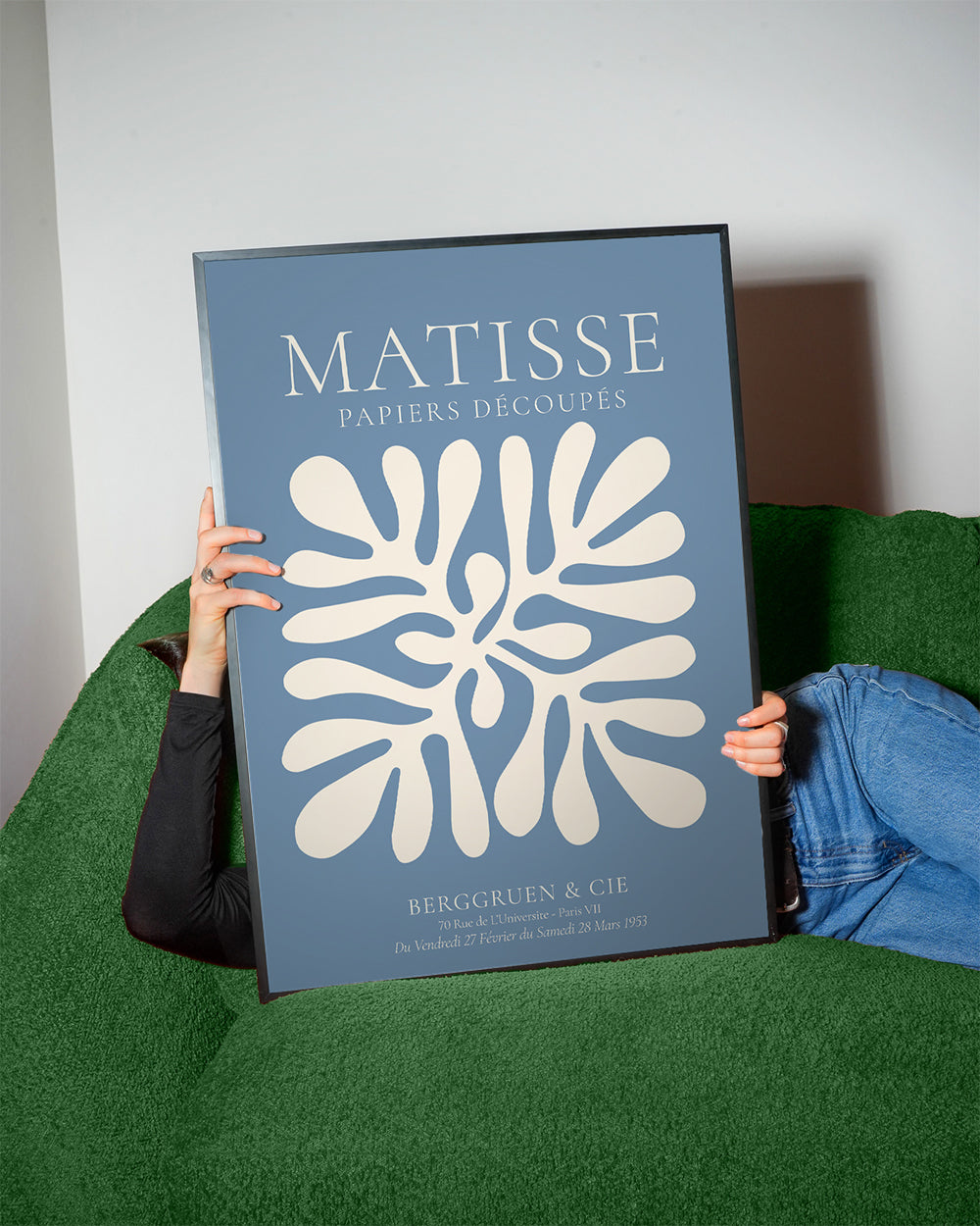 Henri Matisse BLUE papiers decoupes I