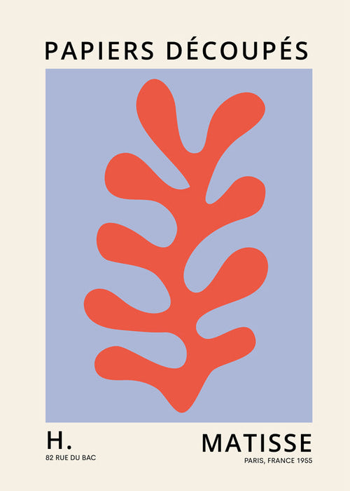 Henri Matisse papiers decoupes X