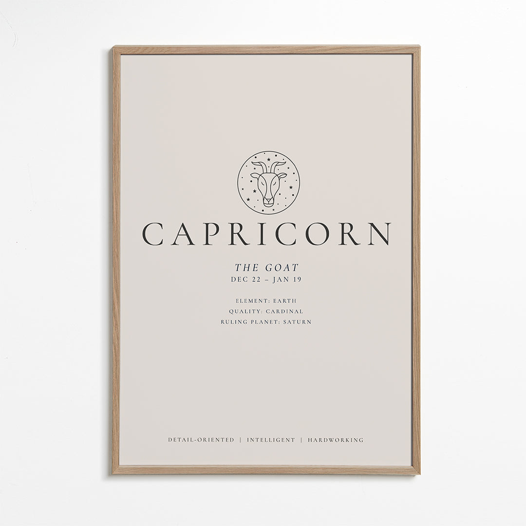 CAPRICORN zodiac personality traits I