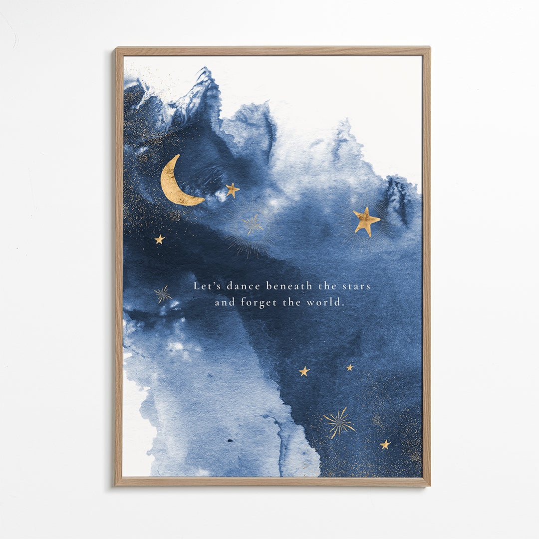 Inspirational Stars poster universe