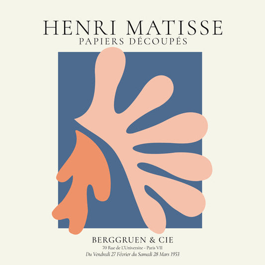 Henri Matisse PINK papiers decoupes II