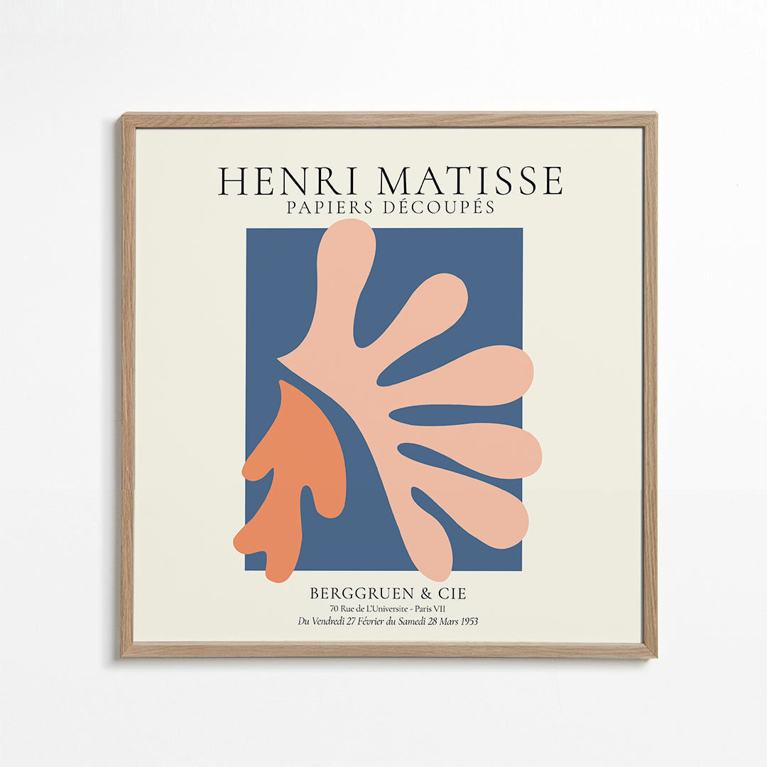Henri Matisse PINK papiers decoupes II