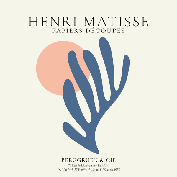 Henri Matisse papiers decoupes XX