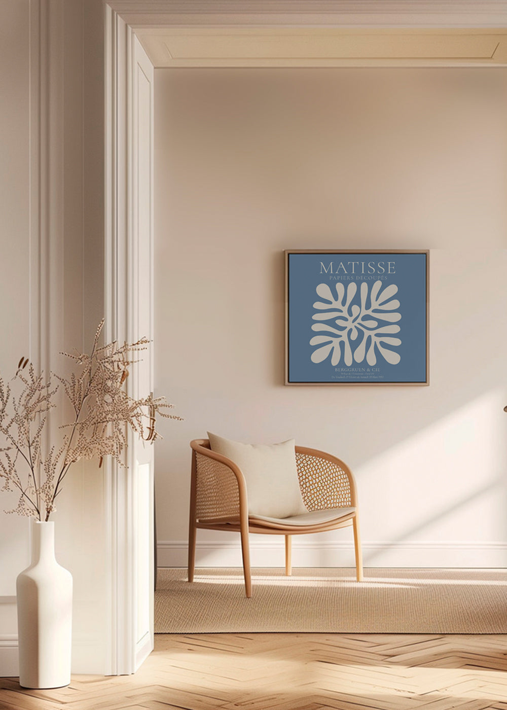 Henri Matisse BLUE papiers decoupes II