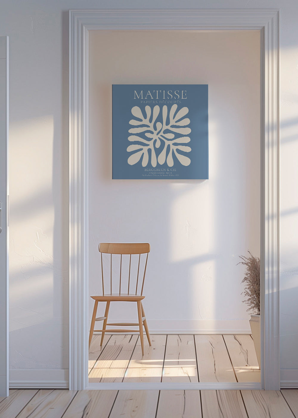 Henri Matisse BLUE papiers decoupes II