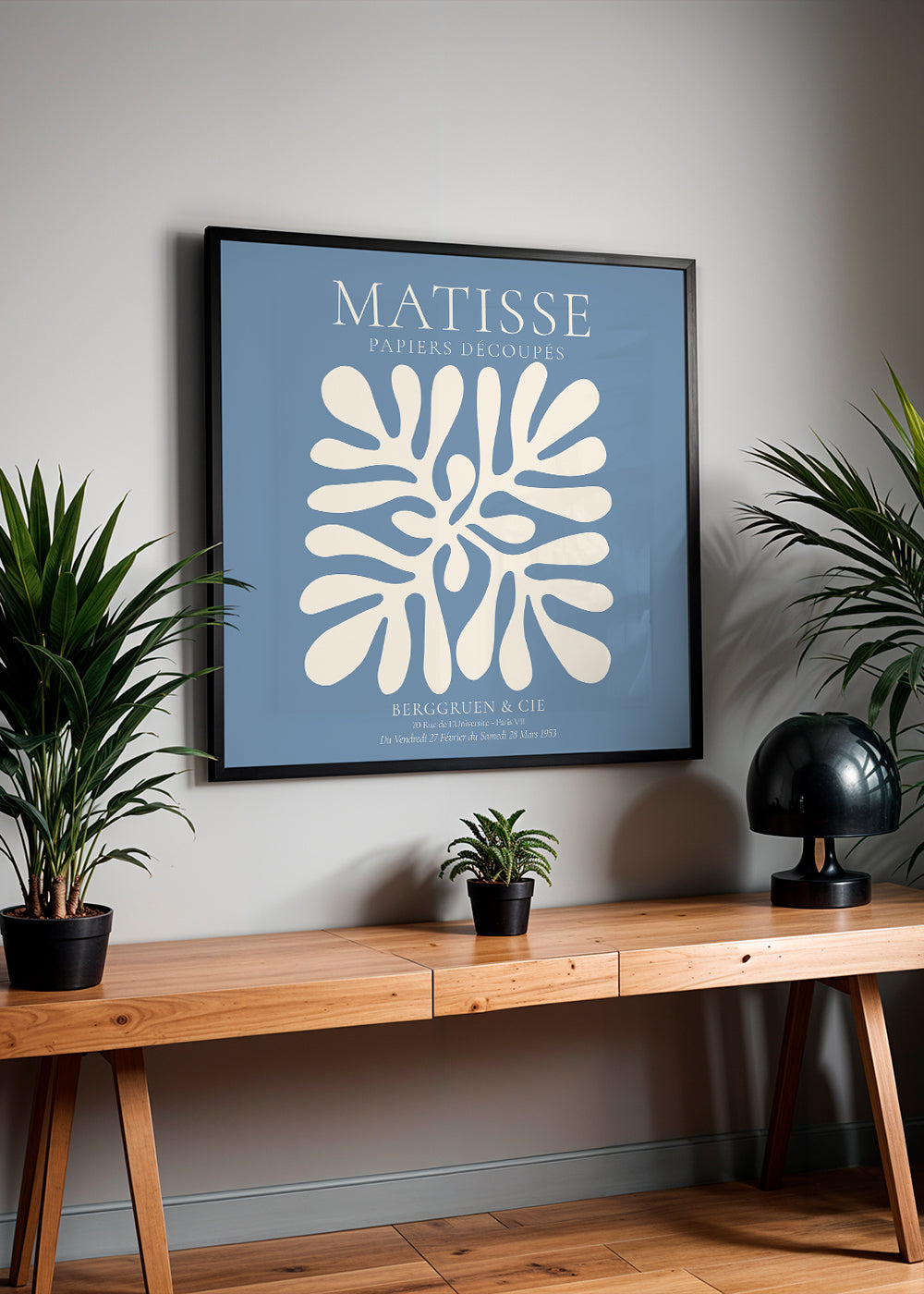 Henri Matisse BLUE papiers decoupes II