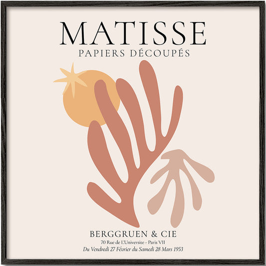 Henri Matisse papiers decoupes poster XXV