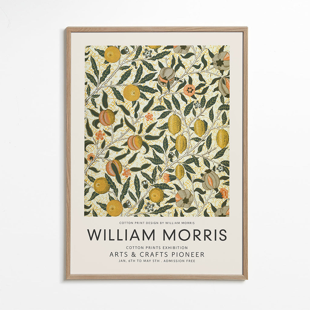 William Morris Four fruits pattern II