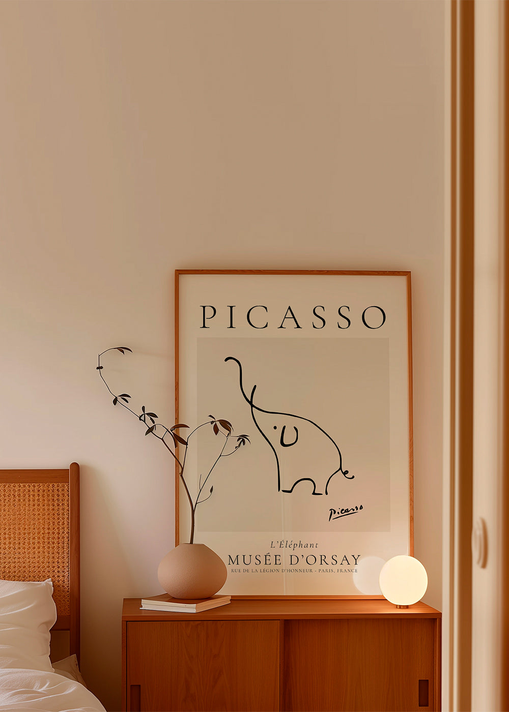 Pablo Picasso Animals Drawings the elephant