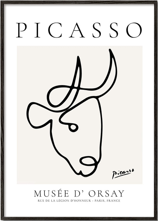 Pablo Picasso Animals Drawings the bull