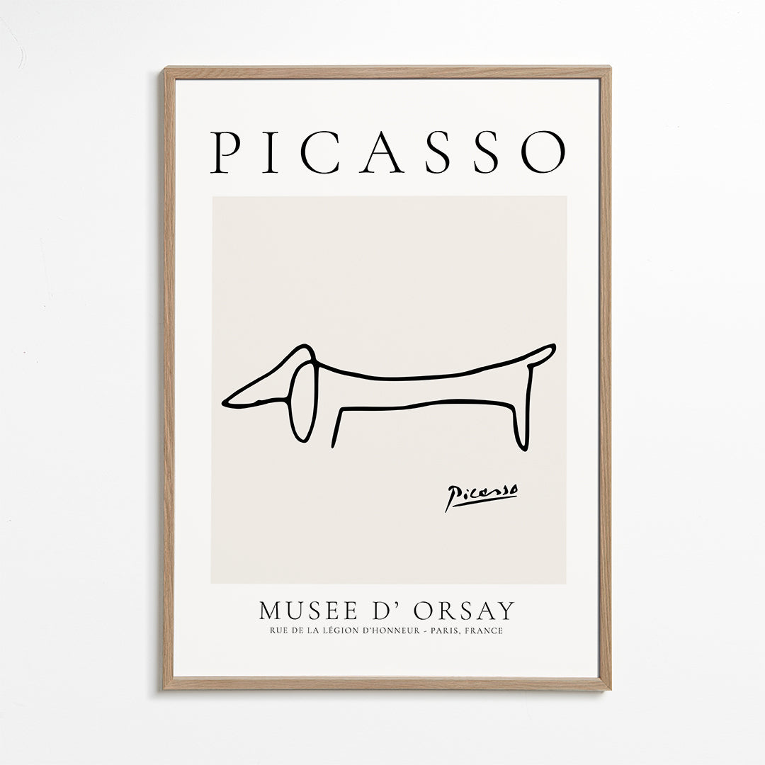 Pablo Picasso Animals Drawing Dog