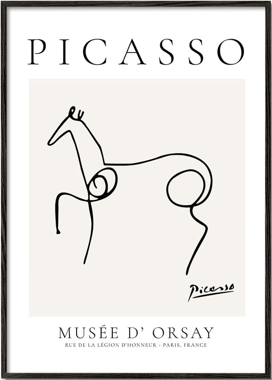 Pablo Picasso Animals Drawing Horse