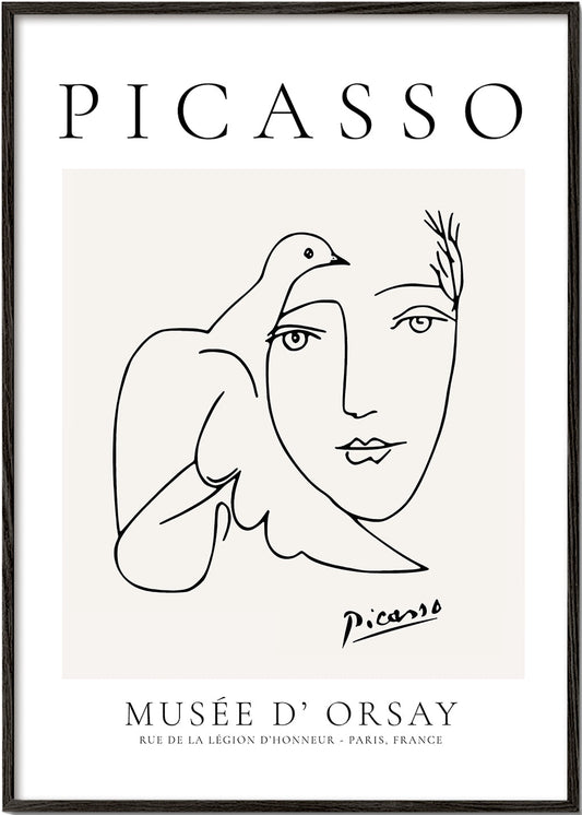 Pablo Picasso Dove Peace Women