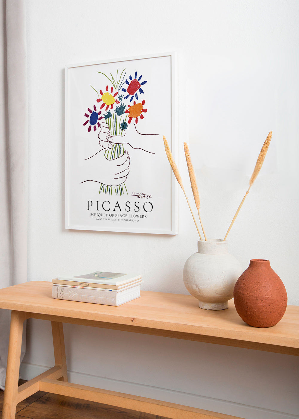 Scandinavian wall art Pablo Picasso Bouquet Of Peace | Wall art