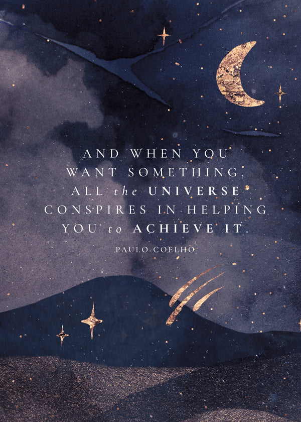 Paulo Coelho Universe Quote