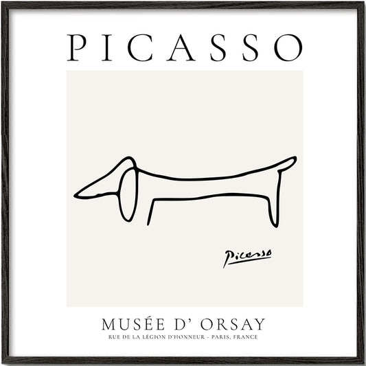 Pablo Picasso Animals Drawing Dog II