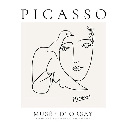 Pablo Picasso Dove Peace Women II