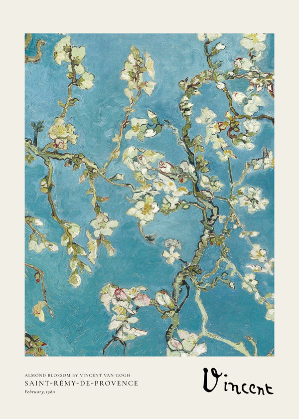 Almond blossom by Vincent van Gogh