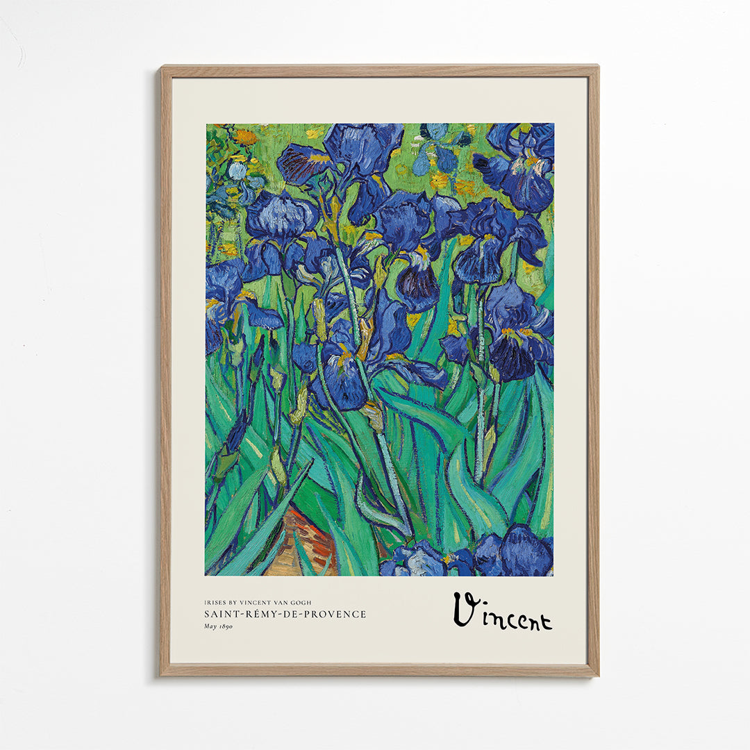 Irises by Vincent van Gogh