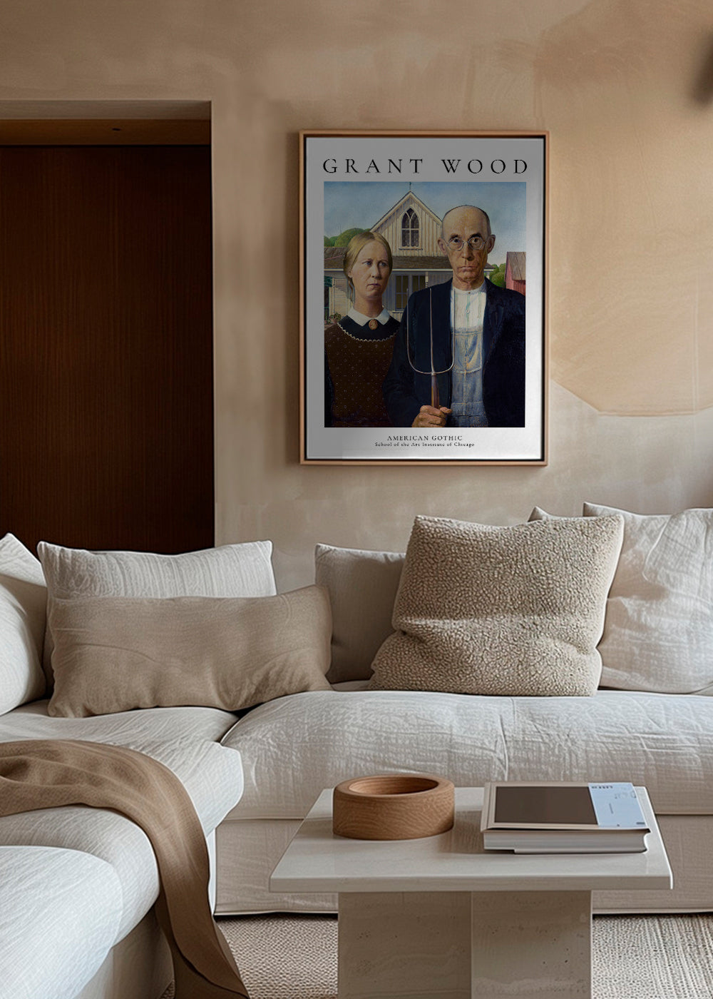 American Gothic by Grant Wood