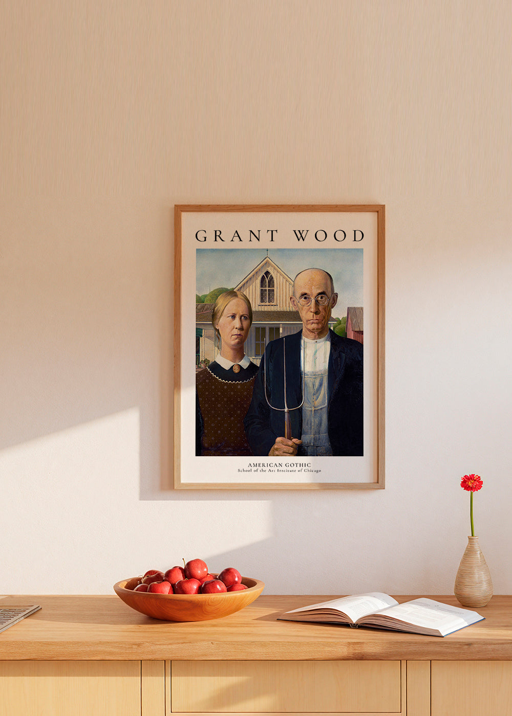 American Gothic by Grant Wood