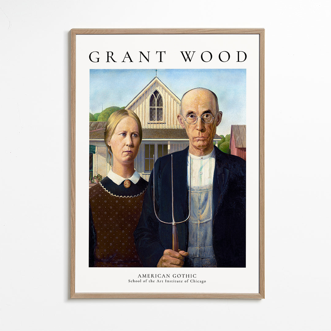 American Gothic by Grant Wood