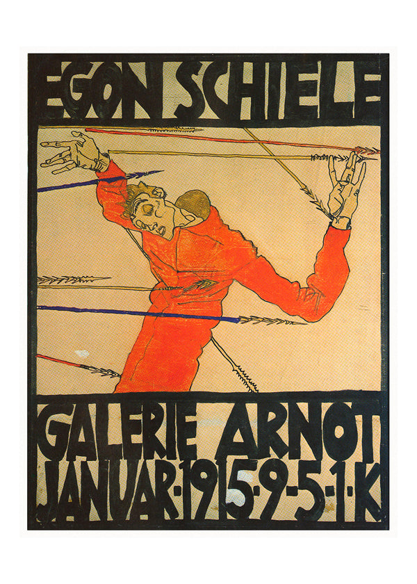 Galerie Arnot poster by Egon Schiele