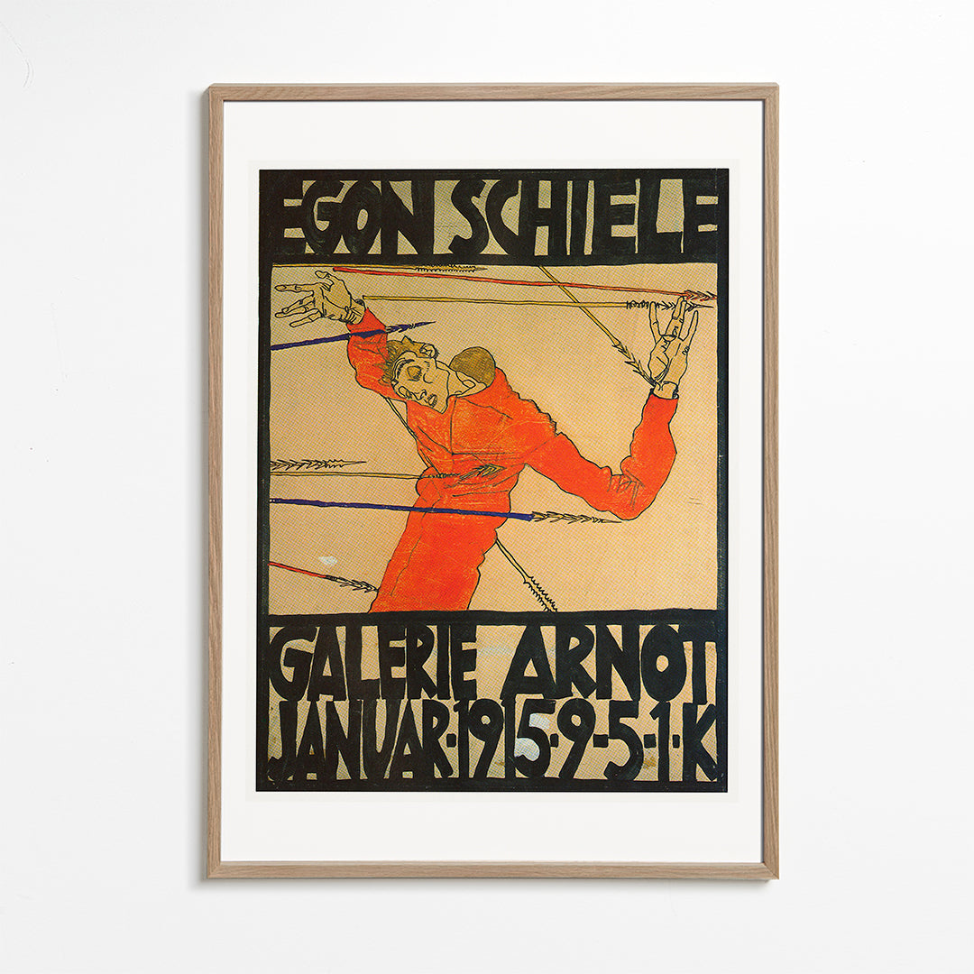 Galerie Arnot poster by Egon Schiele