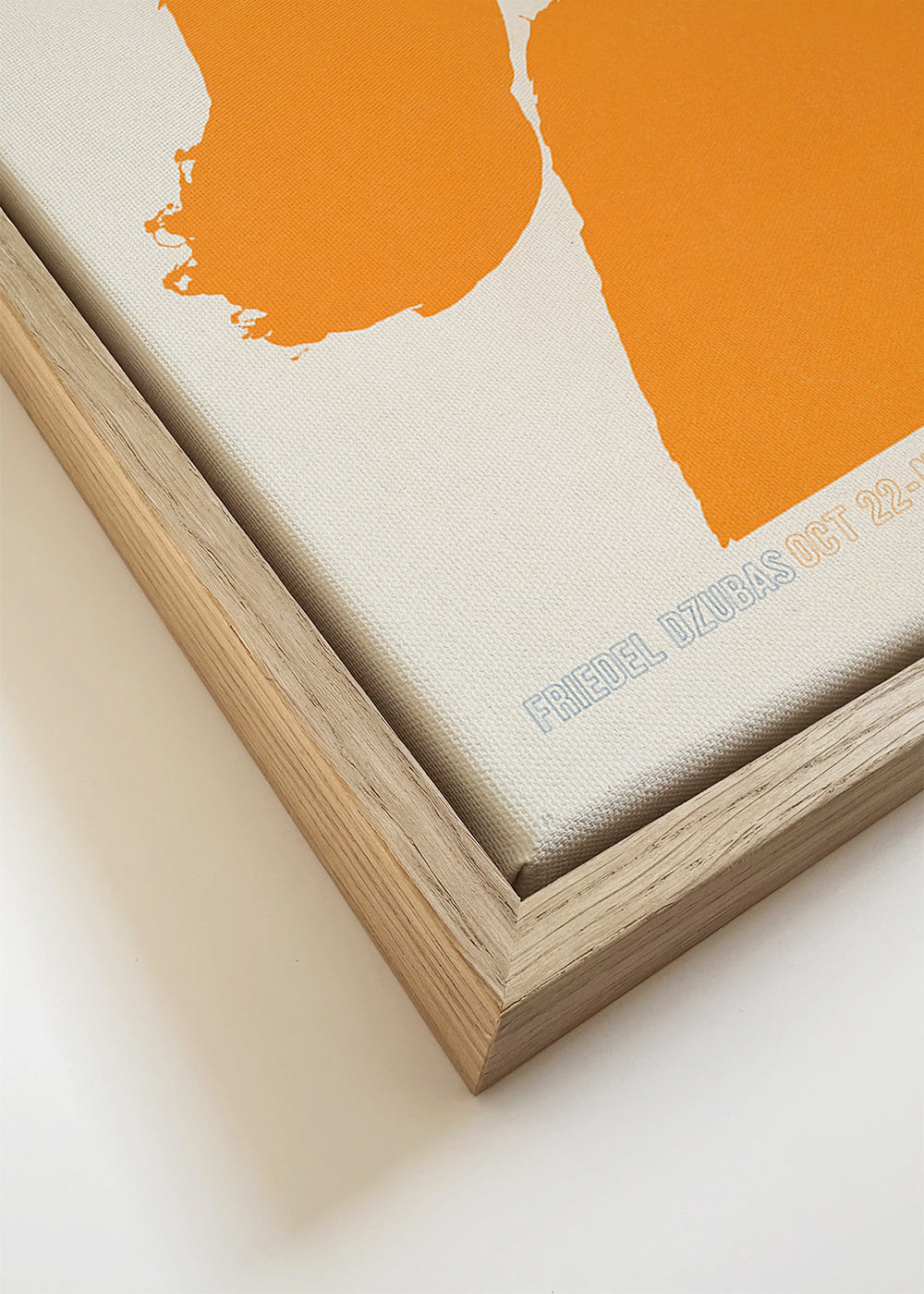 Friedel Dzubas (1960) vintage poster by Robert Elkon Gallery