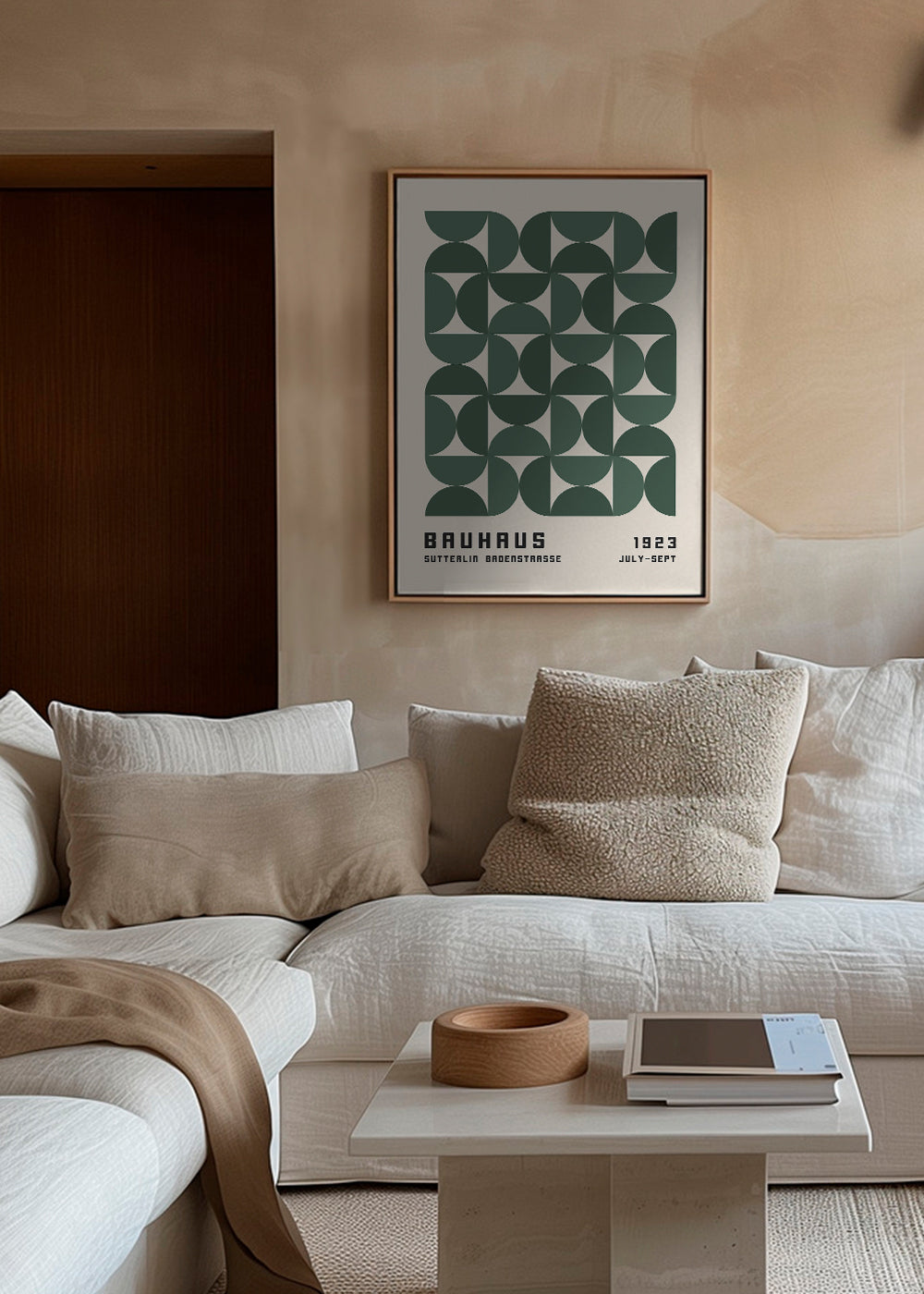 Bauhaus Green Exhibition Poster