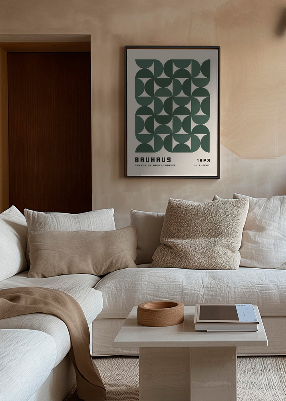 Bauhaus Green Exhibition Poster