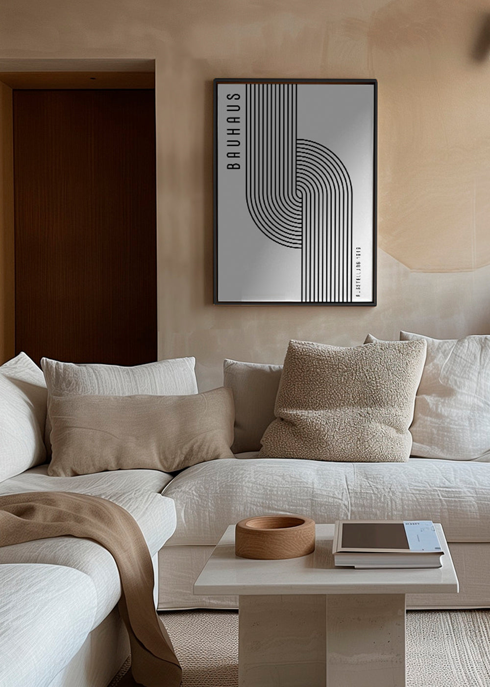 BAUHAUS AUSSTELLUNG Exhibition Poster  1919