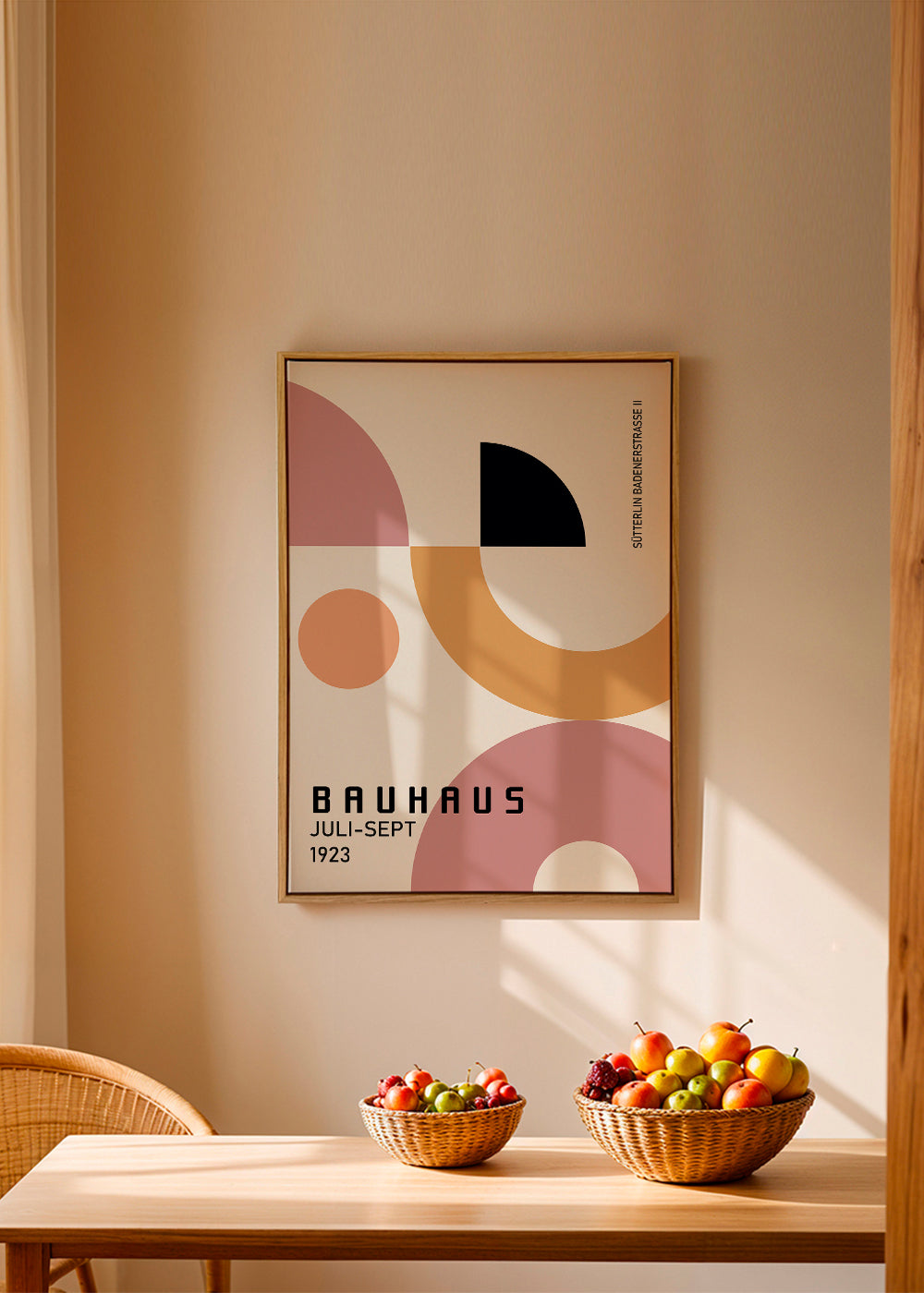 COLORFUL BAUHAUS NO.1 POSTER